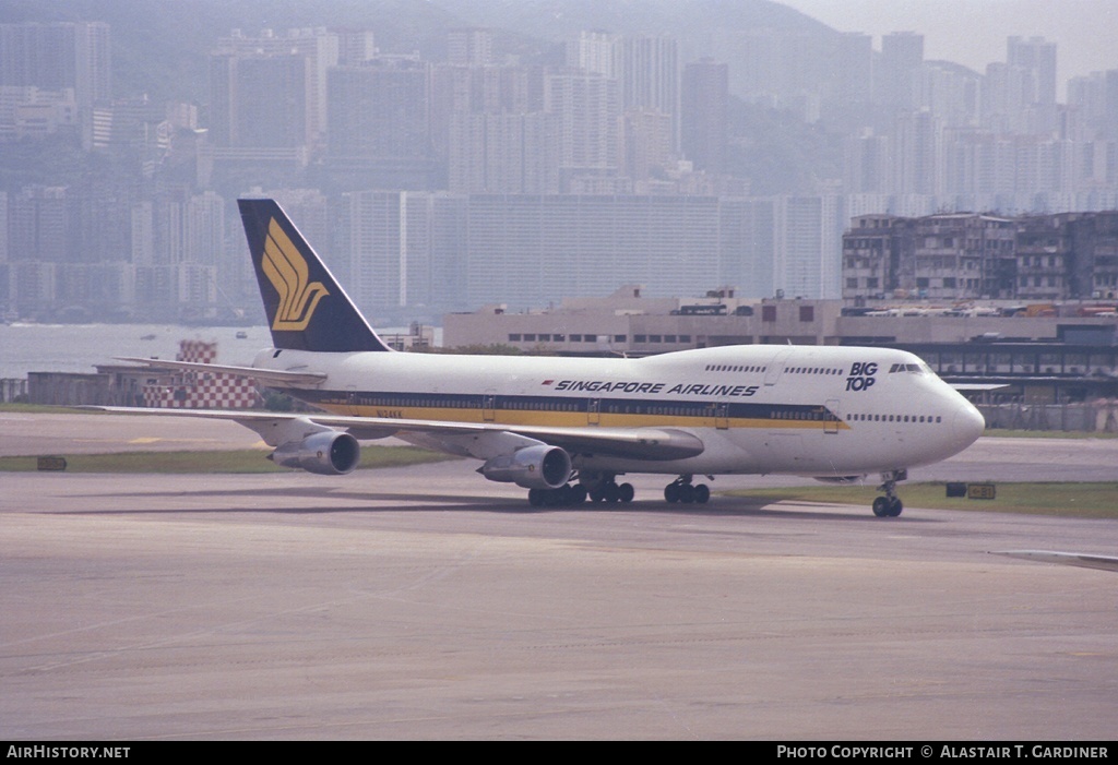 Aircraft Photo of N124KK | Boeing 747-312 | Singapore Airlines | AirHistory.net #44889