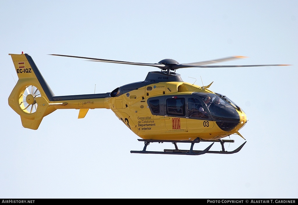 Aircraft Photo of EC-IQZ | Eurocopter EC-135P-2 | Generalitat de Catalunya | AirHistory.net #44890