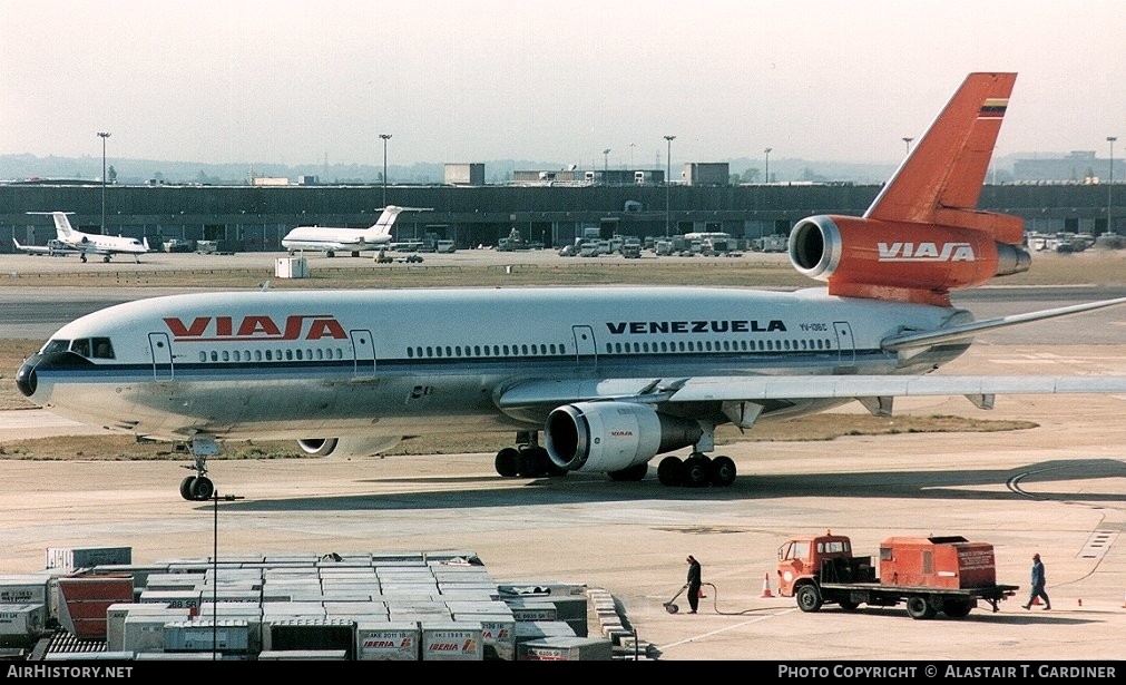 Aircraft Photo of YV-136C | McDonnell Douglas DC-10-30 | Viasa | AirHistory.net #44893