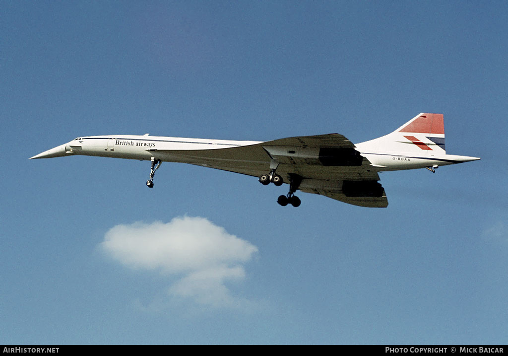 Aircraft Photo of G-BOAA | Aerospatiale-BAC Concorde 102 | British Airways | AirHistory.net #44900
