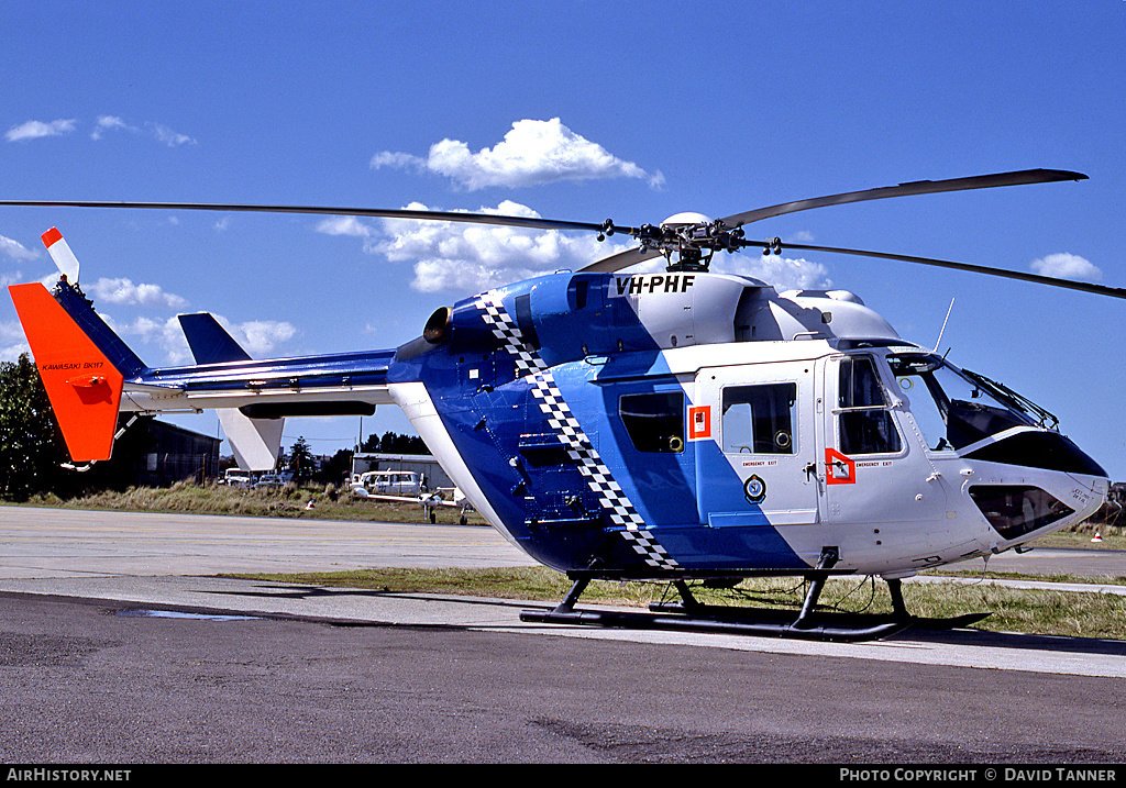 Aircraft Photo of VH-PHF | MBB-Kawasaki BK-117A-4 | NSW Police | AirHistory.net #44906