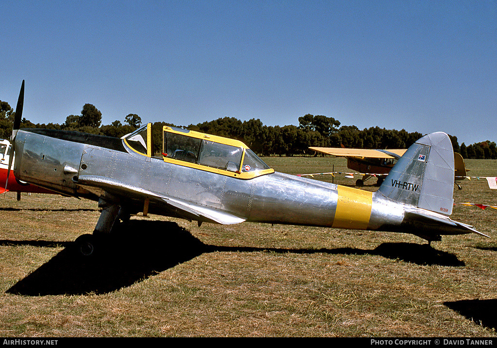 Aircraft Photo of VH-RTW | De Havilland DHC-1 Chipmunk Mk22 | AirHistory.net #44908