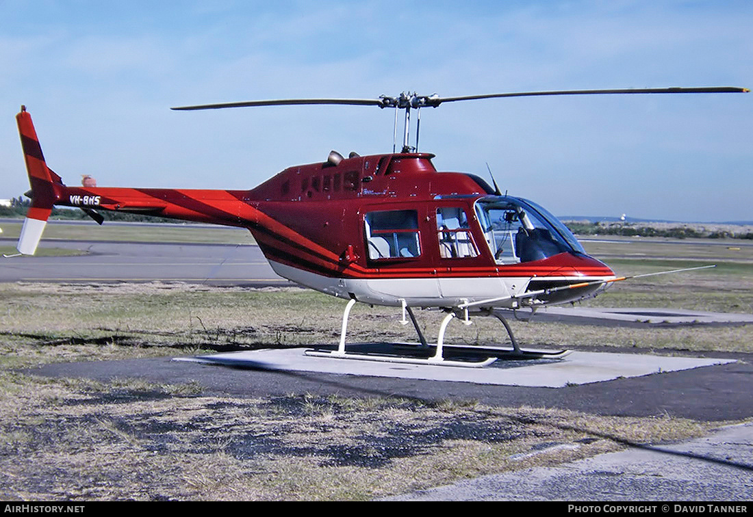 Aircraft Photo of VH-BHS | Bell 206B-2 JetRanger II | AirHistory.net #44910