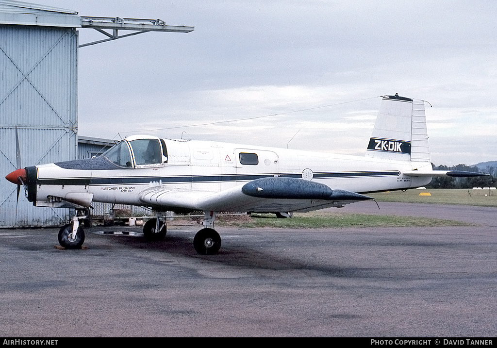 Aircraft Photo of ZK-DIK | Fletcher FU-24-950 | AirHistory.net #44919