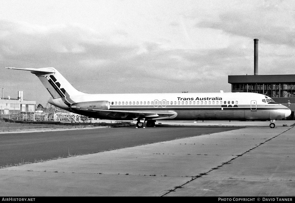Aircraft Photo of VH-TJQ | McDonnell Douglas DC-9-31 | Trans-Australia Airlines - TAA | AirHistory.net #44949
