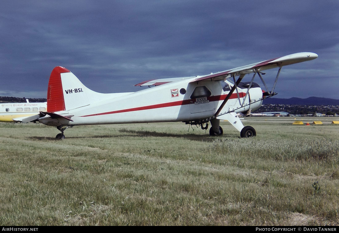 Aircraft Photo of VH-BSL | De Havilland Canada DHC-2 Beaver Mk.1 | Benders Spreading Service | AirHistory.net #44970
