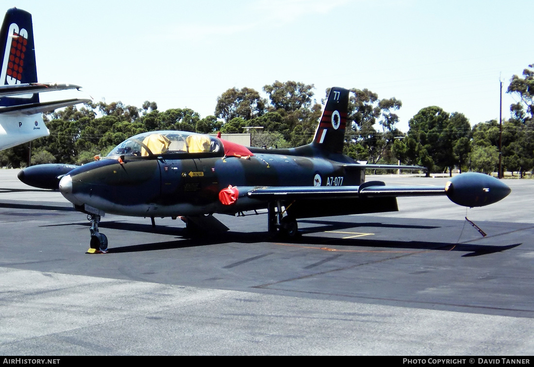 Aircraft Photo of A7-077 | Commonwealth CA-30 (MB-326H) | Australia - Air Force | AirHistory.net #44972