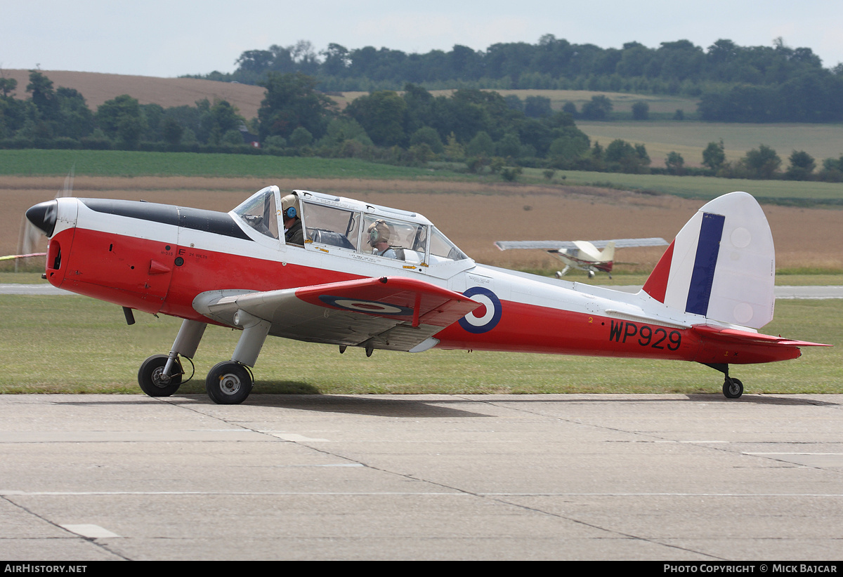 Aircraft Photo of G-BXCV / WP929 | De Havilland DHC-1 Chipmunk Mk22 | UK - Air Force | AirHistory.net #44973