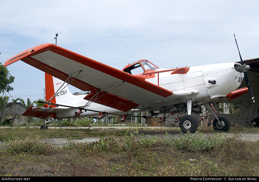 Aircraft Photo of HC-CGV | Cessna A188B AgTruck | Fenixair | AirHistory.net #45001