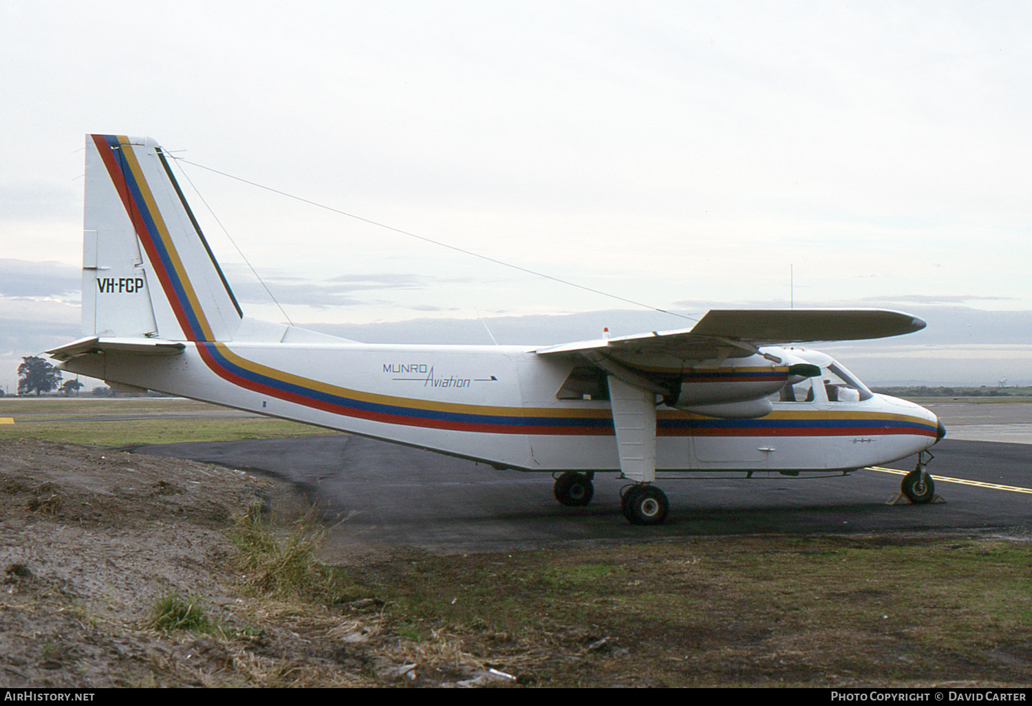 Aircraft Photo of VH-FCP | Britten-Norman BN-2A-8 Islander | Munro Aviation | AirHistory.net #45007