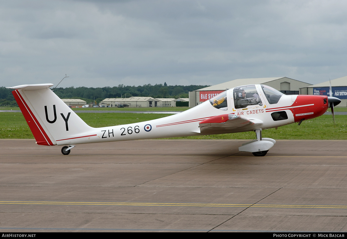 Aircraft Photo of ZH266 | Grob G-109B Vigilant T1 | UK - Air Force | AirHistory.net #45012