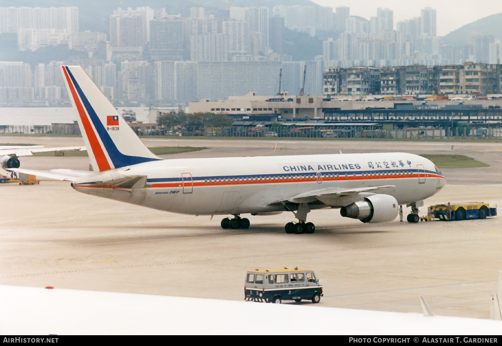 Aircraft Photo of B-1838 | Boeing 767-209 | China Airlines | AirHistory.net #45013