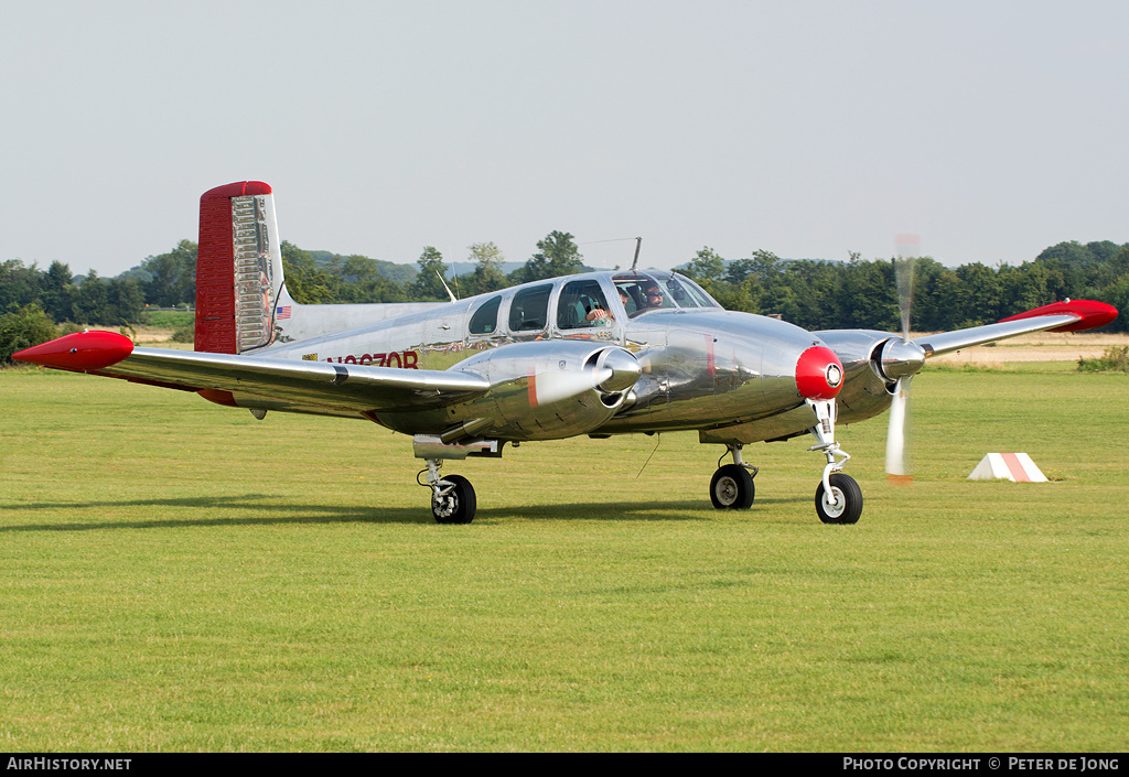 Aircraft Photo of N3670B | Beech B50 Twin Bonanza | AirHistory.net #45019