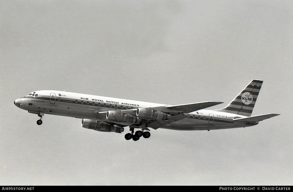 Aircraft Photo of PH-DCK | Douglas DC-8-53 | KLM - Royal Dutch Airlines | AirHistory.net #45028