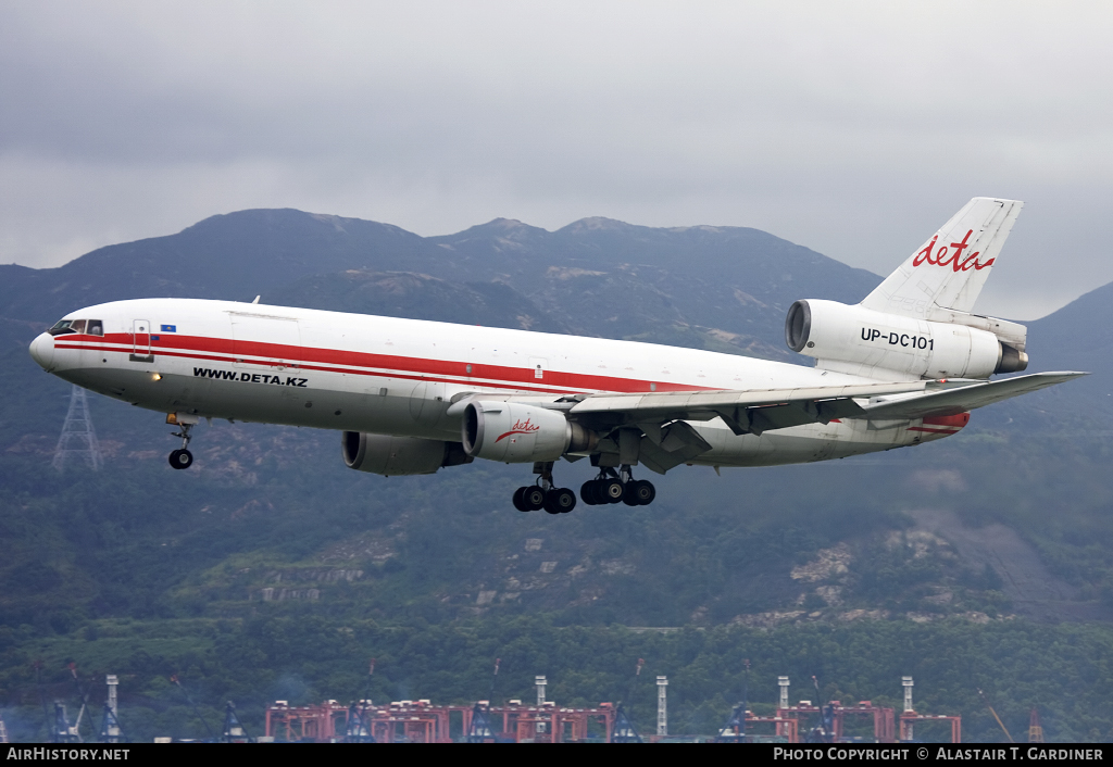 Aircraft Photo of UP-DC101 | McDonnell Douglas DC-10-40(F) | Deta Air | AirHistory.net #45030