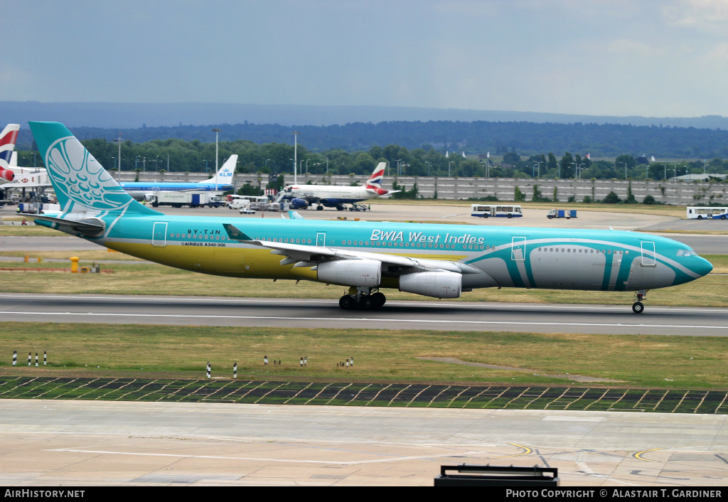 Aircraft Photo of 9Y-TJN | Airbus A340-313 | BWIA West Indies Airways | AirHistory.net #45032