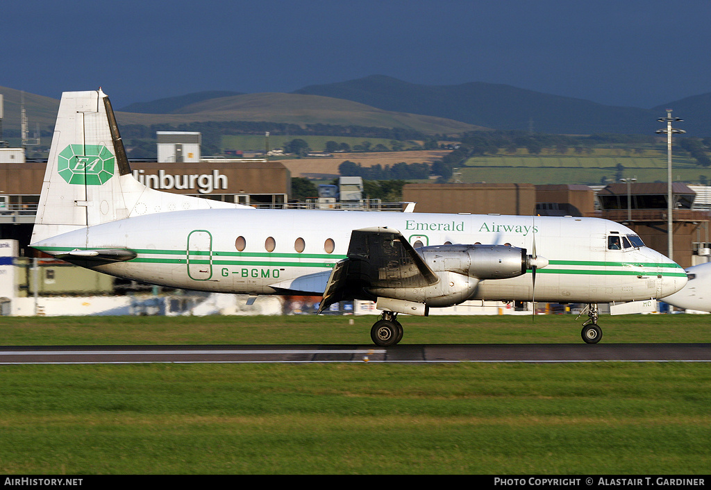 Aircraft Photo of G-BGMO | British Aerospace BAe-748 Srs2A/347 | Emerald Airways | AirHistory.net #45040