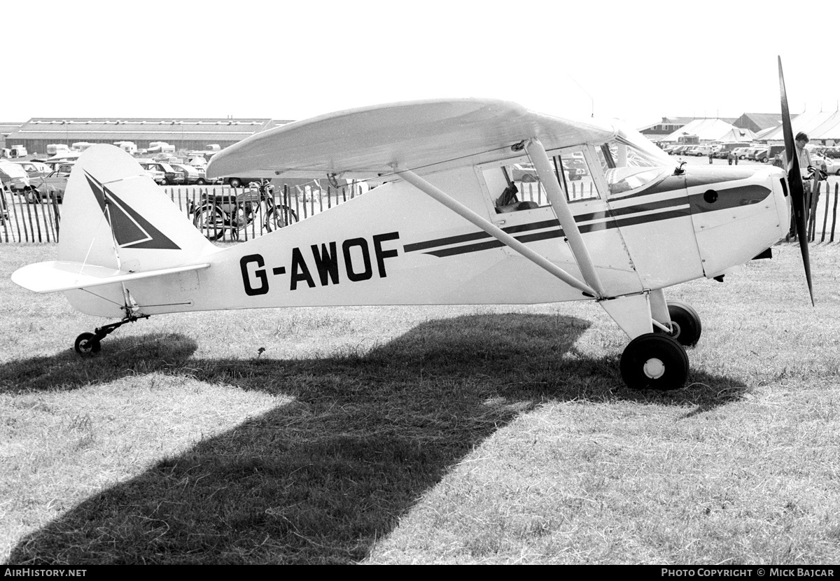 Aircraft Photo of G-AWOF | Piper PA-17 Vagabond | AirHistory.net #45058