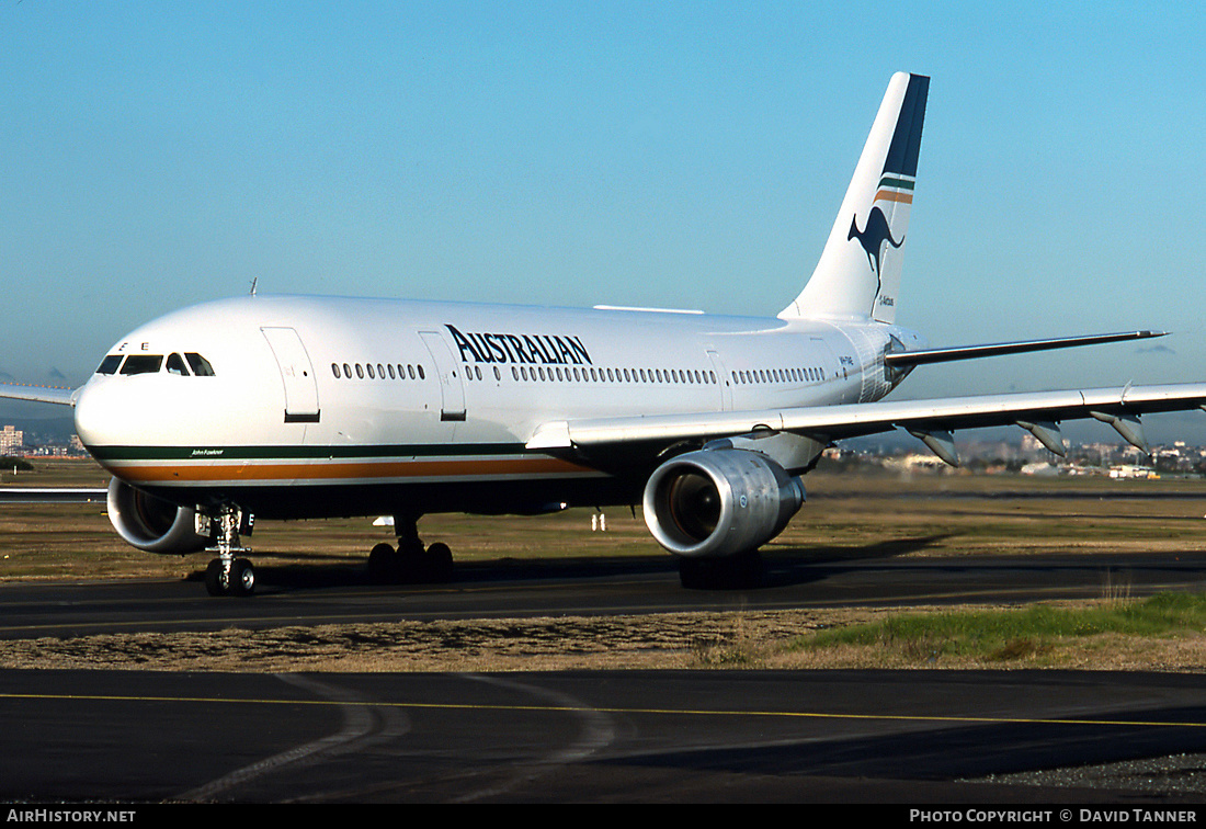 Aircraft Photo of VH-TAE | Airbus A300B4-203 | Australian Airlines | AirHistory.net #45063