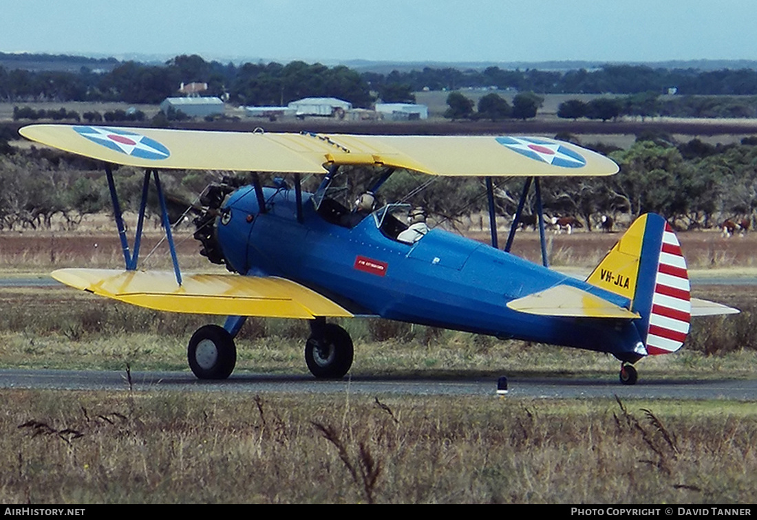 Aircraft Photo of VH-JLA | Stearman PT-17 Kaydet (A75N1) | USA - Air Force | AirHistory.net #45072