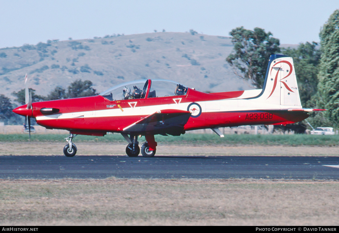 Aircraft Photo of A23-038 | Pilatus PC-9A | Australia - Air Force | AirHistory.net #45076