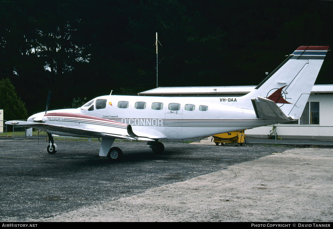 Aircraft Photo of VH-OAA | Cessna 441 Conquest | O'Connor's Air Services | AirHistory.net #45093