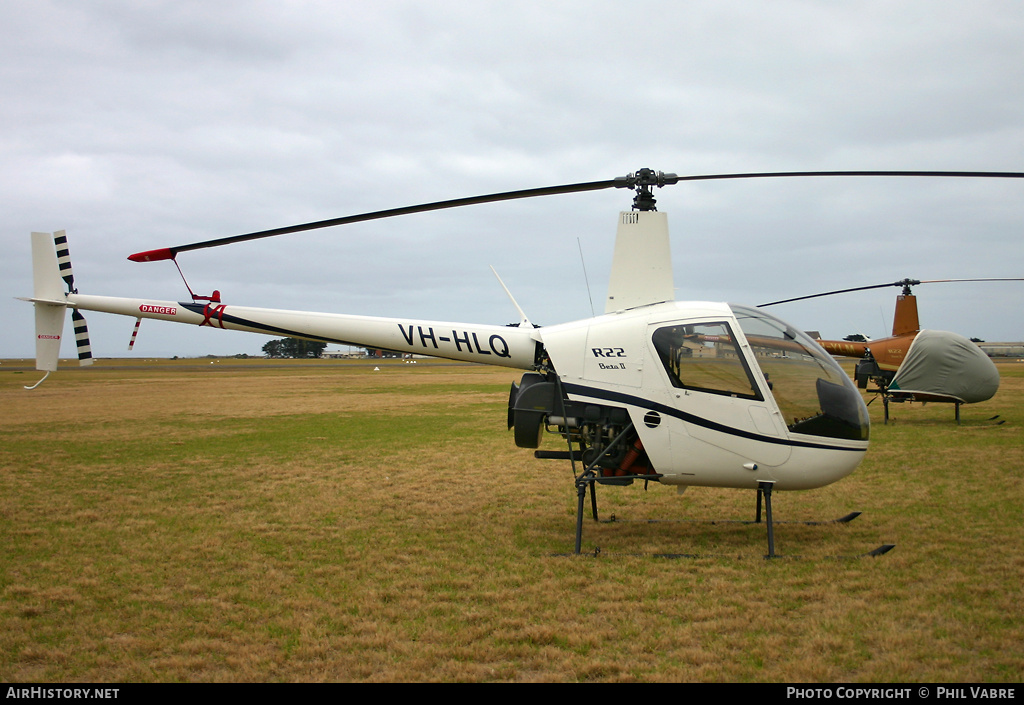 Aircraft Photo of VH-HLQ | Robinson R-22 Beta II | AirHistory.net #45095