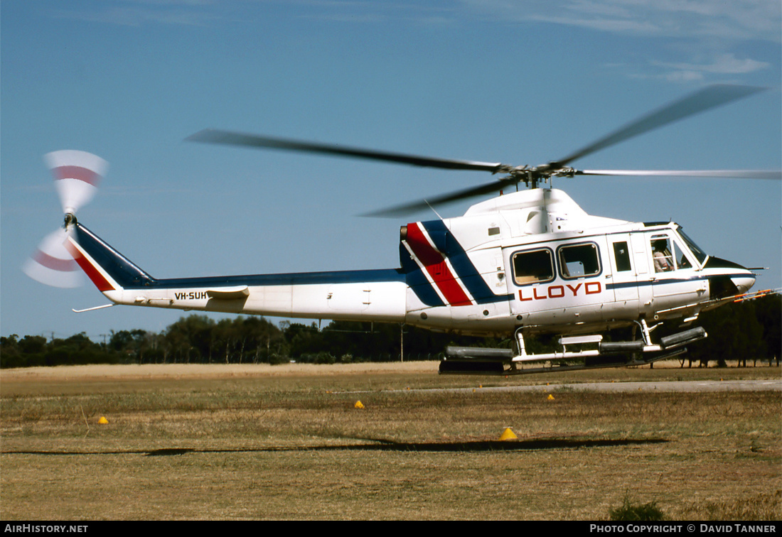 Aircraft Photo of VH-SUH | Bell 412 | Lloyd Helicopters | AirHistory.net #45098