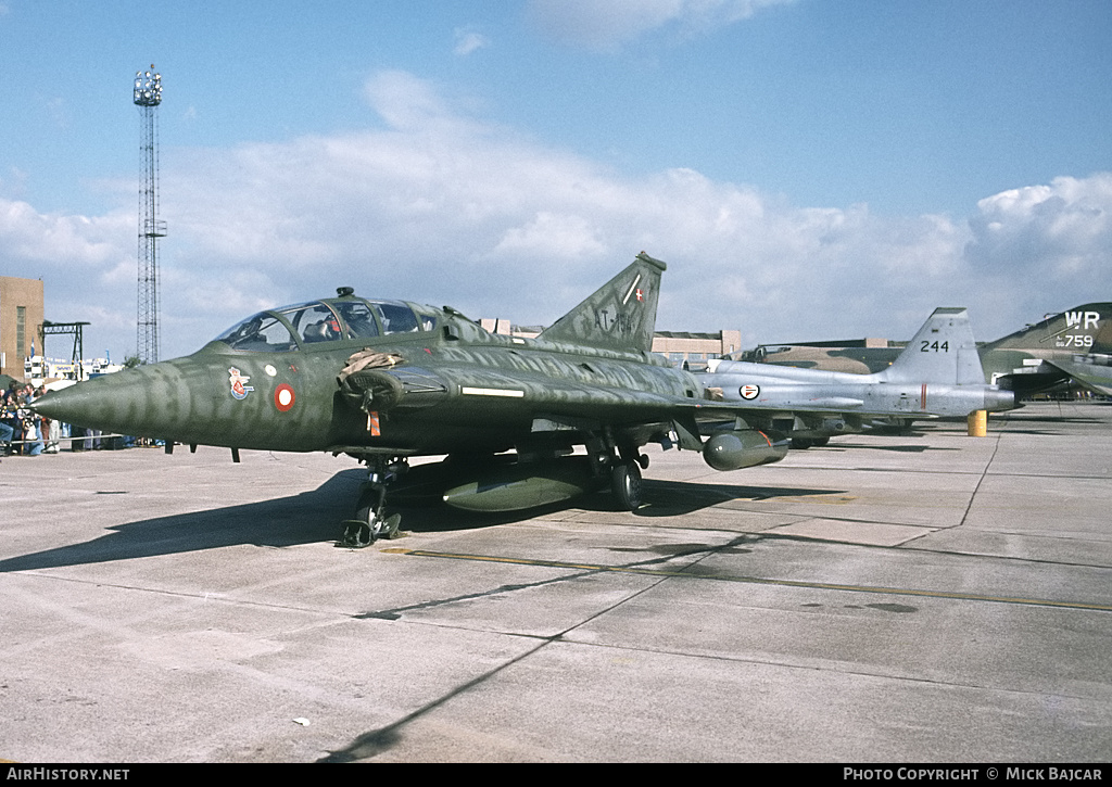 Aircraft Photo of AT-154 | Saab TF-35 Draken | Denmark - Air Force | AirHistory.net #45101