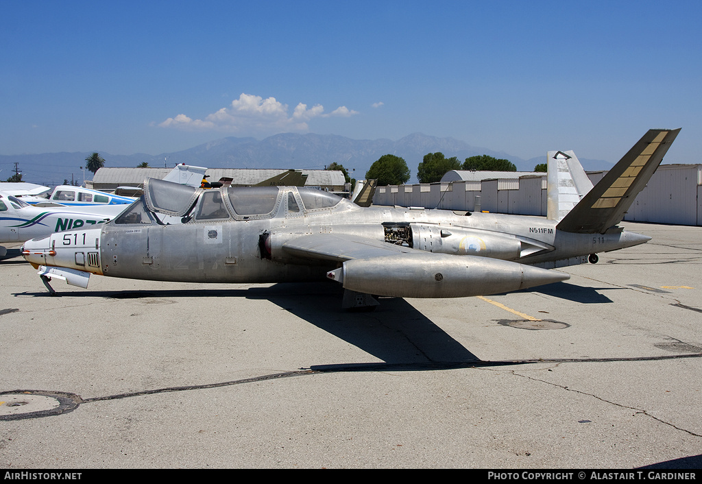 Aircraft Photo of N511FM | Fouga CM-170R Magister | AirHistory.net #45112