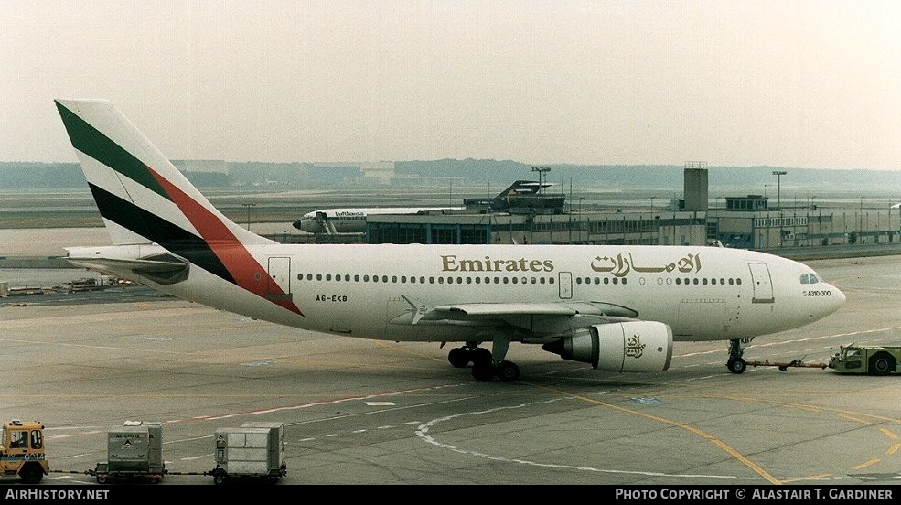 Aircraft Photo of A6-EKB | Airbus A310-304 | Emirates | AirHistory.net #45114