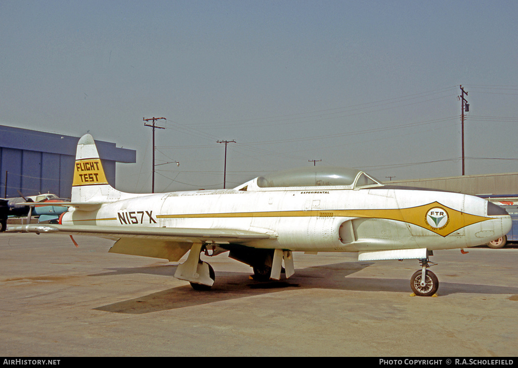 Aircraft Photo of N157X | Canadair CT-133 Silver Star 3 | Flight Test Research | AirHistory.net #45118