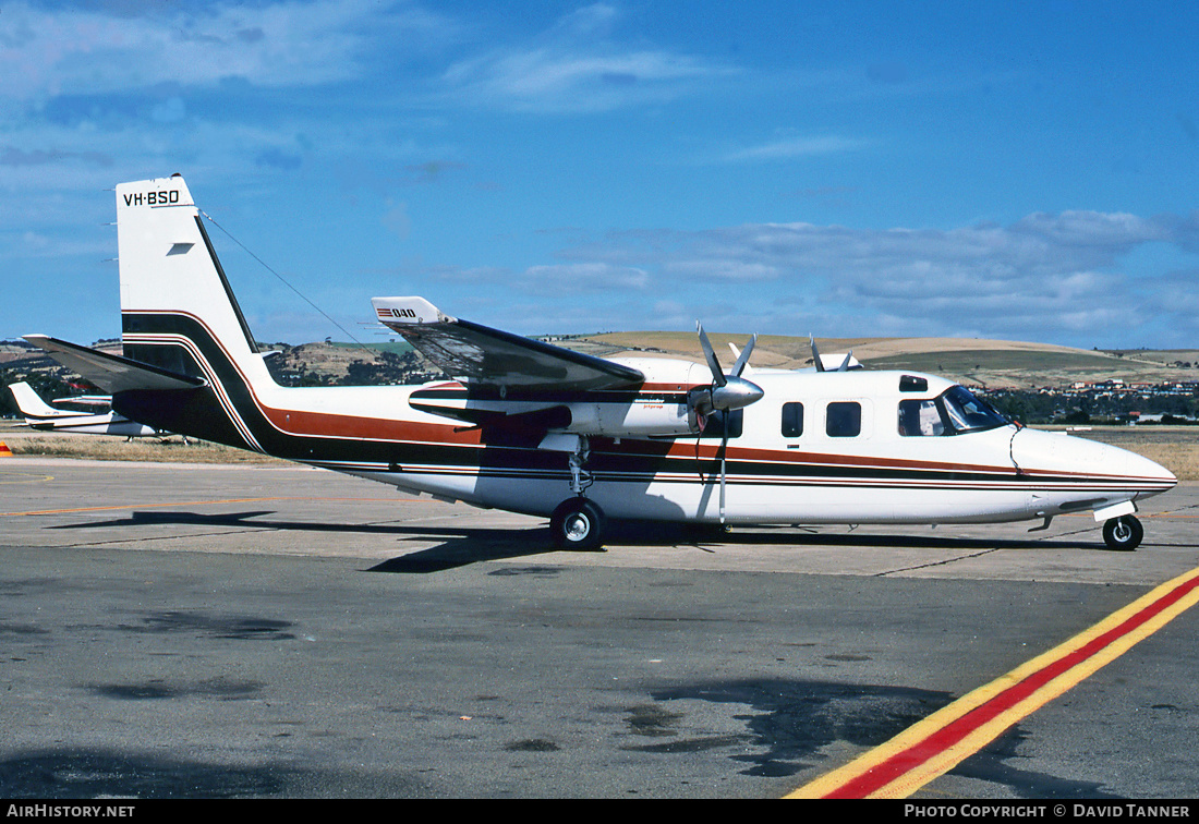 Aircraft Photo of VH-BSO | Gulfstream Aerospace 690C Jetprop 840 | AirHistory.net #45125