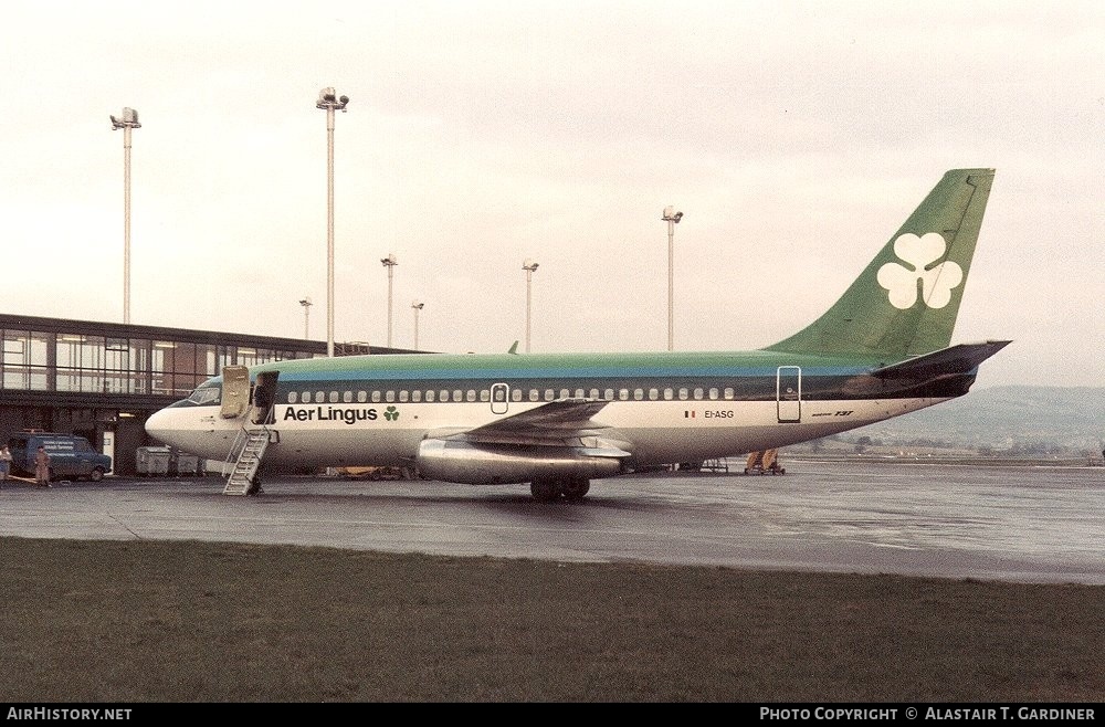Aircraft Photo of EI-ASG | Boeing 737-248 | Aer Lingus | AirHistory.net #45153