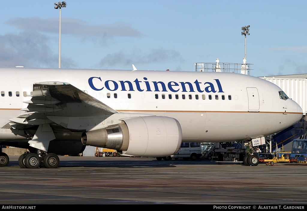 Aircraft Photo of N68159 | Boeing 767-224/ER | Continental Airlines | AirHistory.net #45173