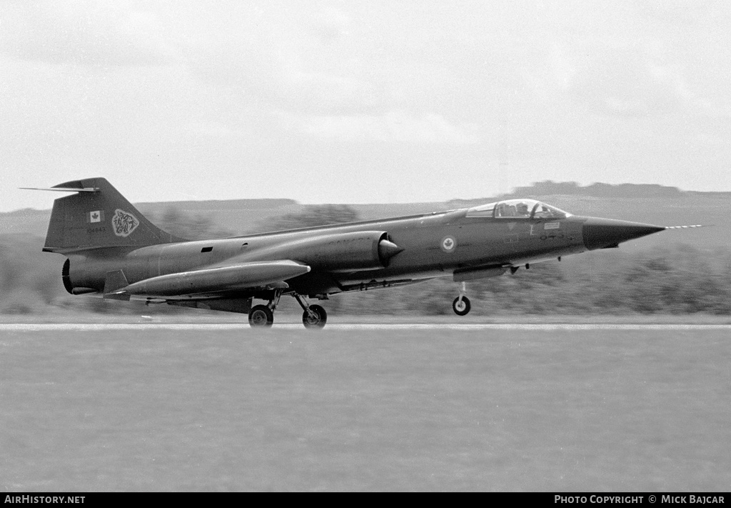 Aircraft Photo of 104843 | Lockheed CF-104 Starfighter | Canada - Air Force | AirHistory.net #45178