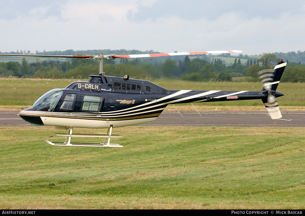 Aircraft Photo of G-CRLH | Bell 206B JetRanger II | AirHistory.net #45180