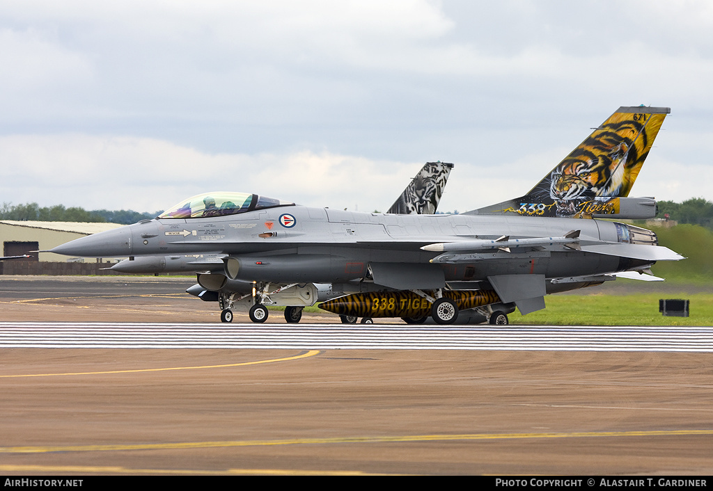 Aircraft Photo of 671 | General Dynamics F-16AM Fighting Falcon | Norway - Air Force | AirHistory.net #45184