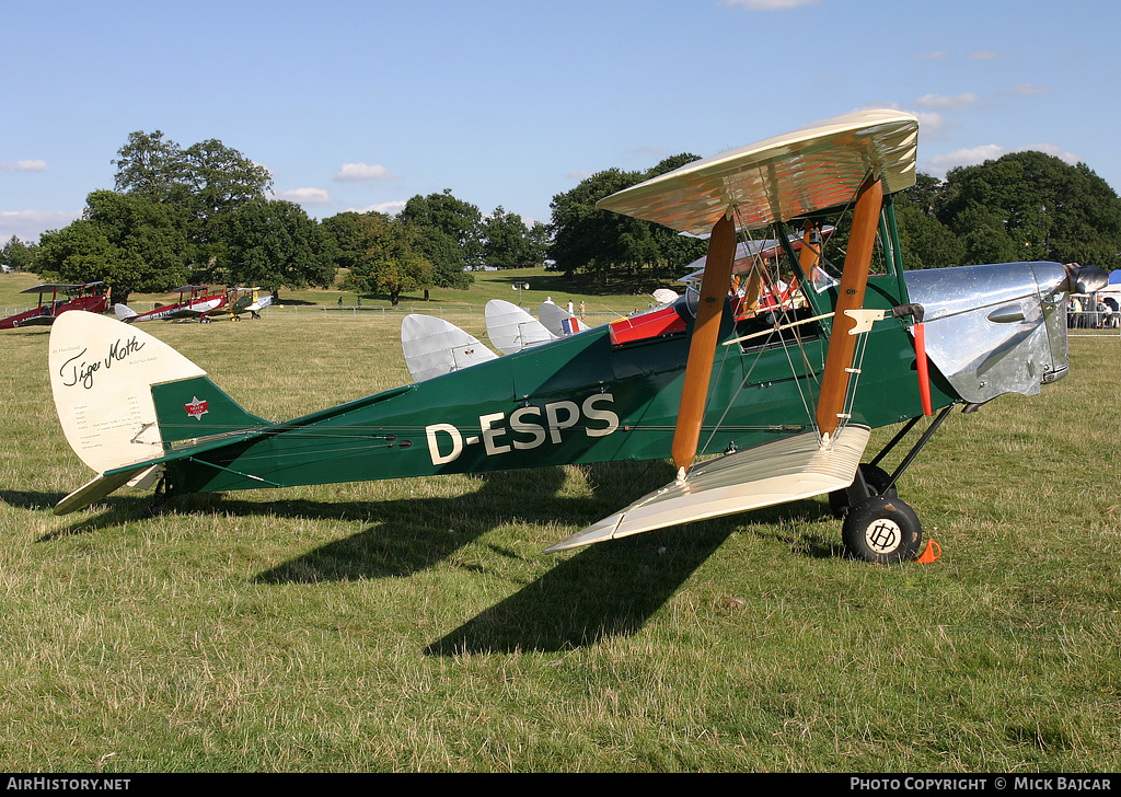 Aircraft Photo of D-ESPS | De Havilland D.H. 82A Tiger Moth II | AirHistory.net #45185