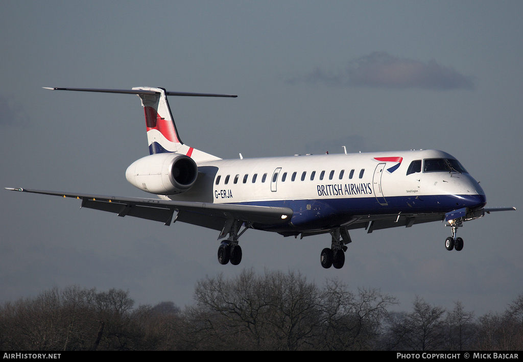 Aircraft Photo of G-ERJA | Embraer ERJ-145EP (EMB-145EP) | British Airways | AirHistory.net #45187