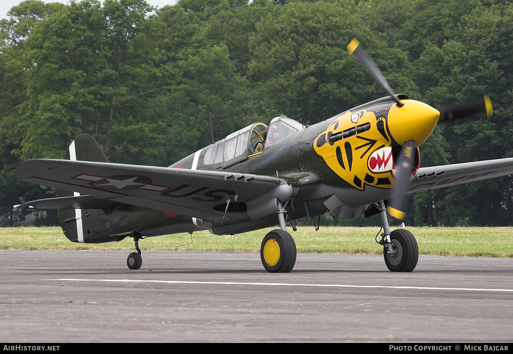 Aircraft Photo of G-KITT / 2104590 | Curtiss P-40M Kittyhawk Mk.III | USA - Air Force | AirHistory.net #45188