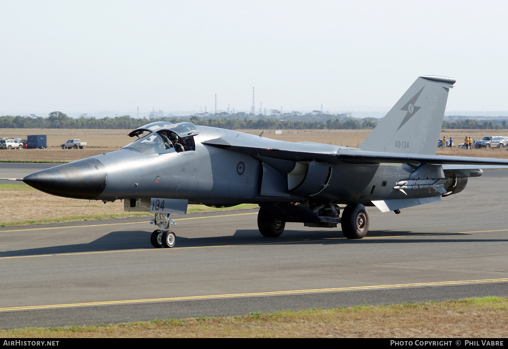 Aircraft Photo of A8-134 | General Dynamics RF-111C Aardvark | Australia - Air Force | AirHistory.net #45193