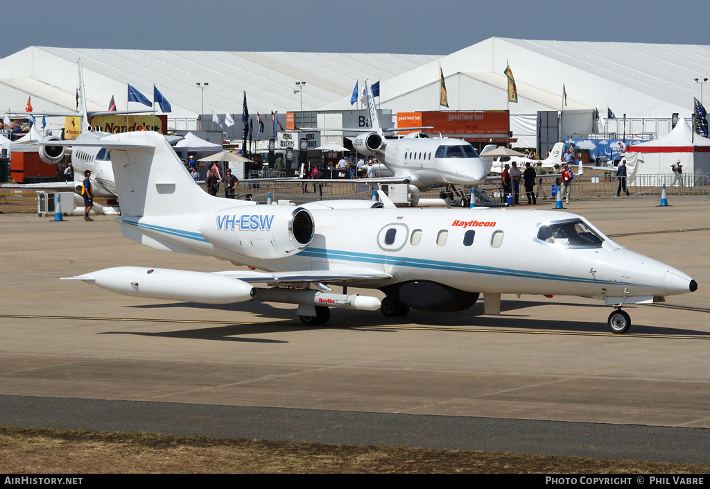 Aircraft Photo of VH-ESW | Gates Learjet 35A/ZR | Raytheon | AirHistory.net #45210