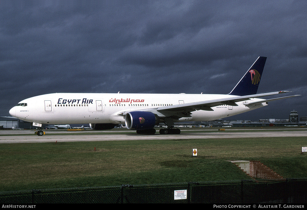 Aircraft Photo of SU-GBR | Boeing 777-266/ER | EgyptAir | AirHistory.net #45217