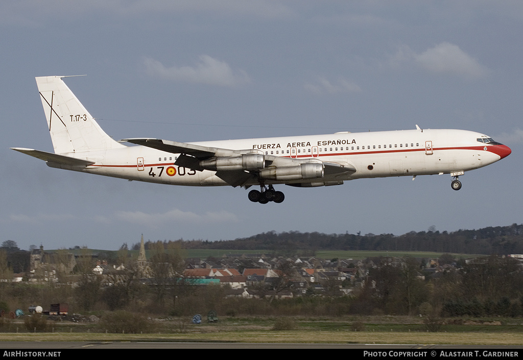 Aircraft Photo of T.17-3 | Boeing 707-368C | Spain - Air Force | AirHistory.net #45239