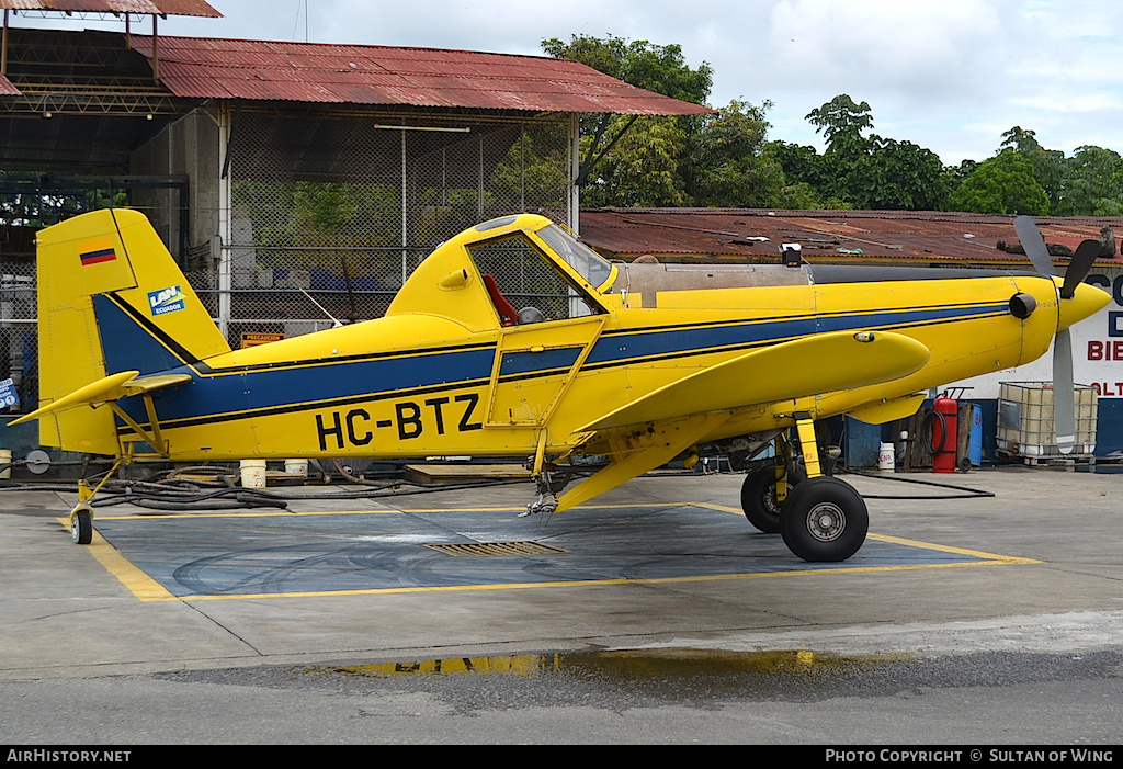 Aircraft Photo of HC-BTZ | Air Tractor AT-402B | LAN Aerofumigación - Líneas Aéreas Nacionales | AirHistory.net #45251