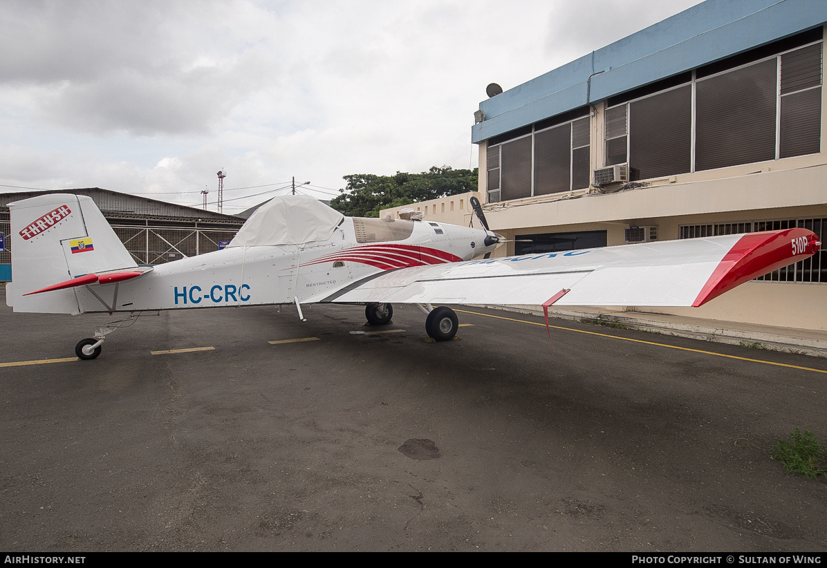 Aircraft Photo of HC-CRC | Thrush S2R-T34 Thrush 510P | Fumipalma | AirHistory.net #45252