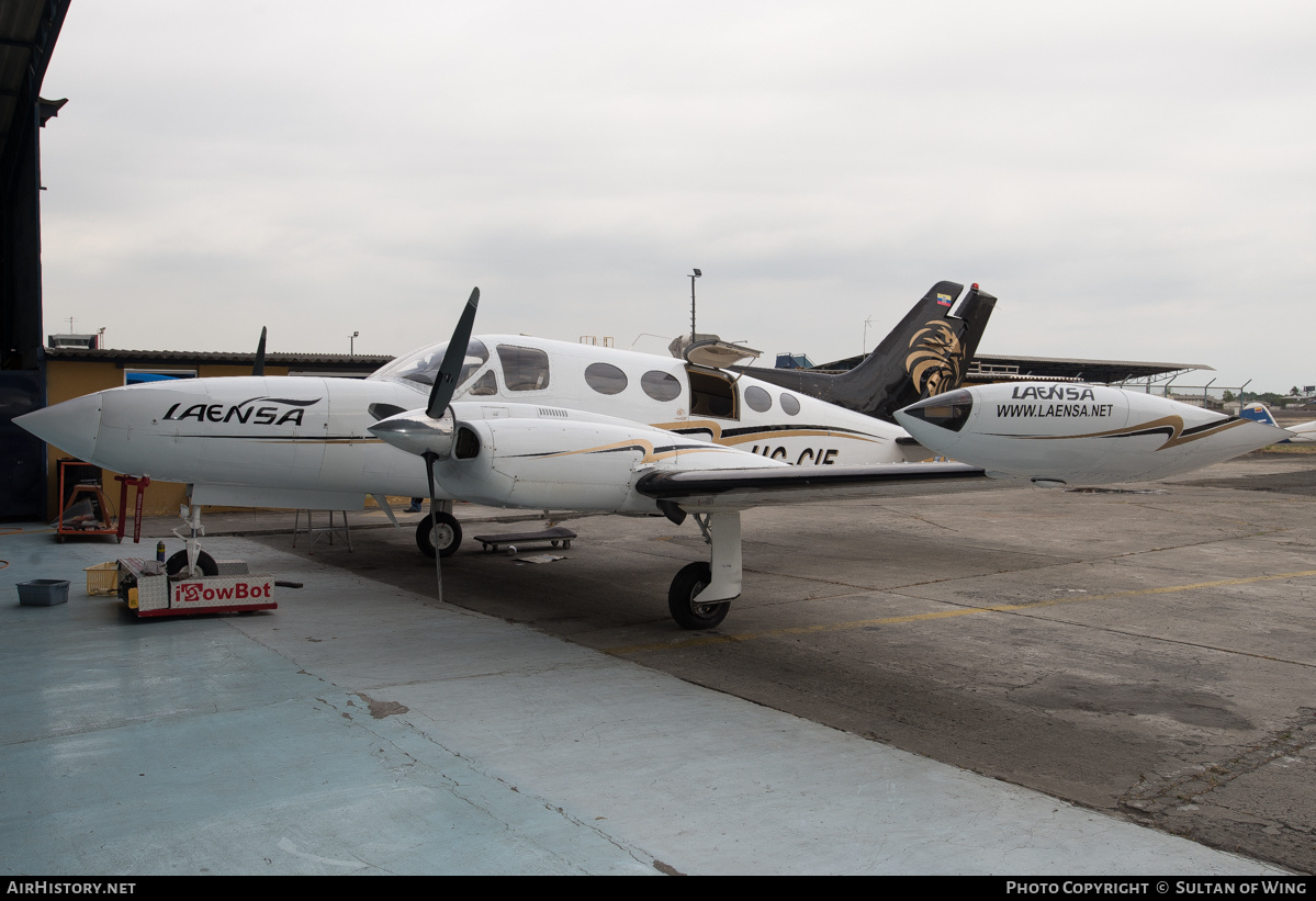 Aircraft Photo of HC-CIE | Cessna 421B Golden Eagle | Laensa - Líneas Aéreas Ejecutivas Nacionales | AirHistory.net #45253