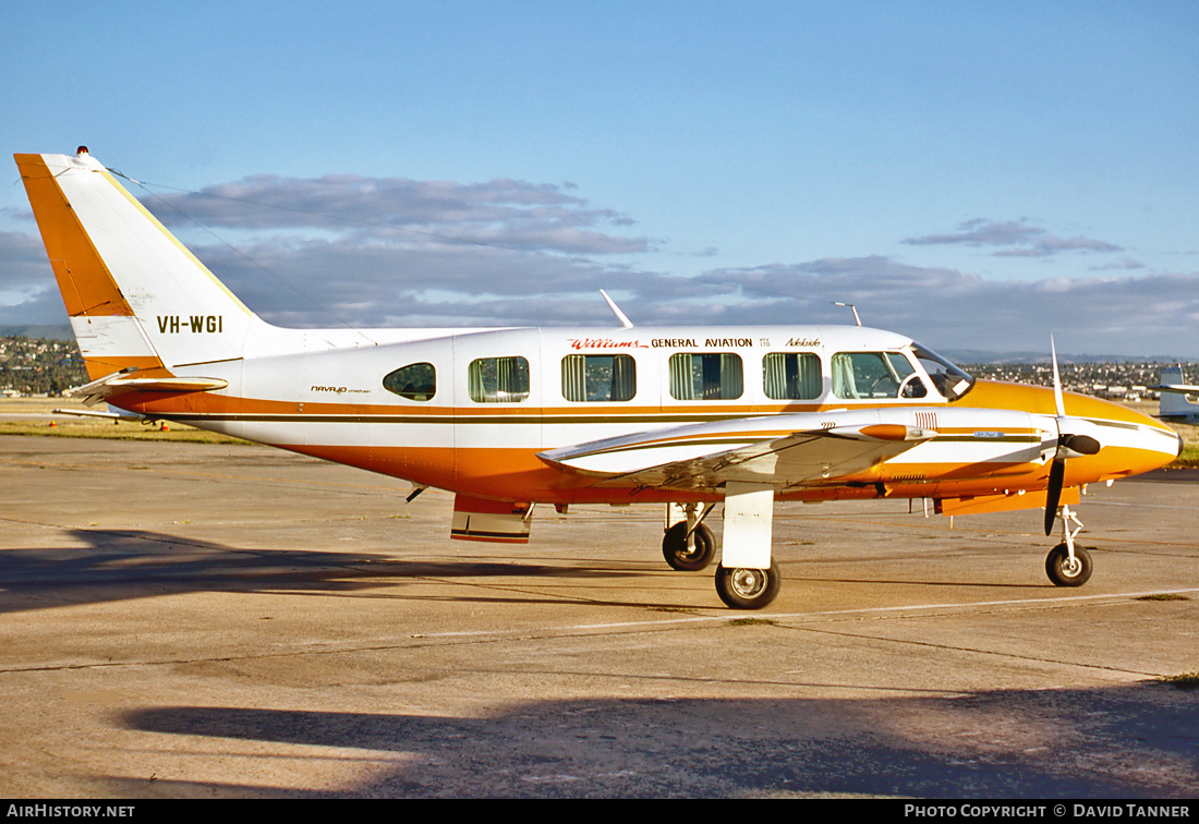 Aircraft Photo of VH-WGI | Piper PA-31-350 Navajo Chieftain | Williams General Aviation | AirHistory.net #45273