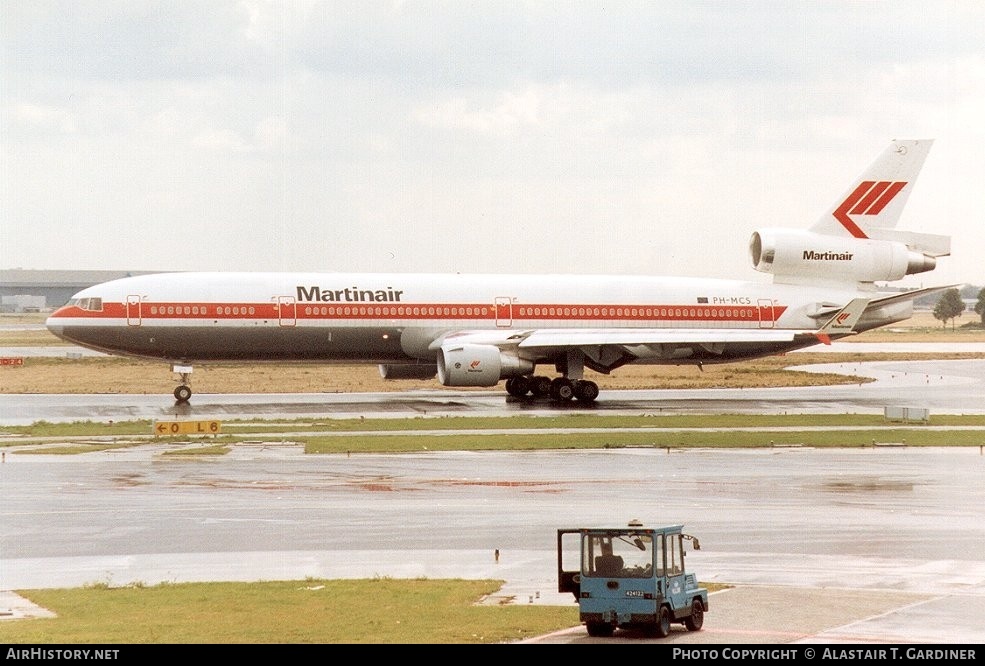 Aircraft Photo of PH-MCS | McDonnell Douglas MD-11CF | Martinair | AirHistory.net #45280
